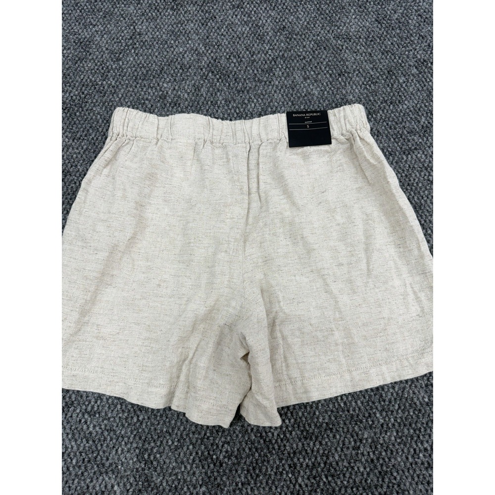Lot of 2~Banana Republic Womens Small Linen Rayon Blend High Rise Pull-On Shorts - Picture 5 of 13